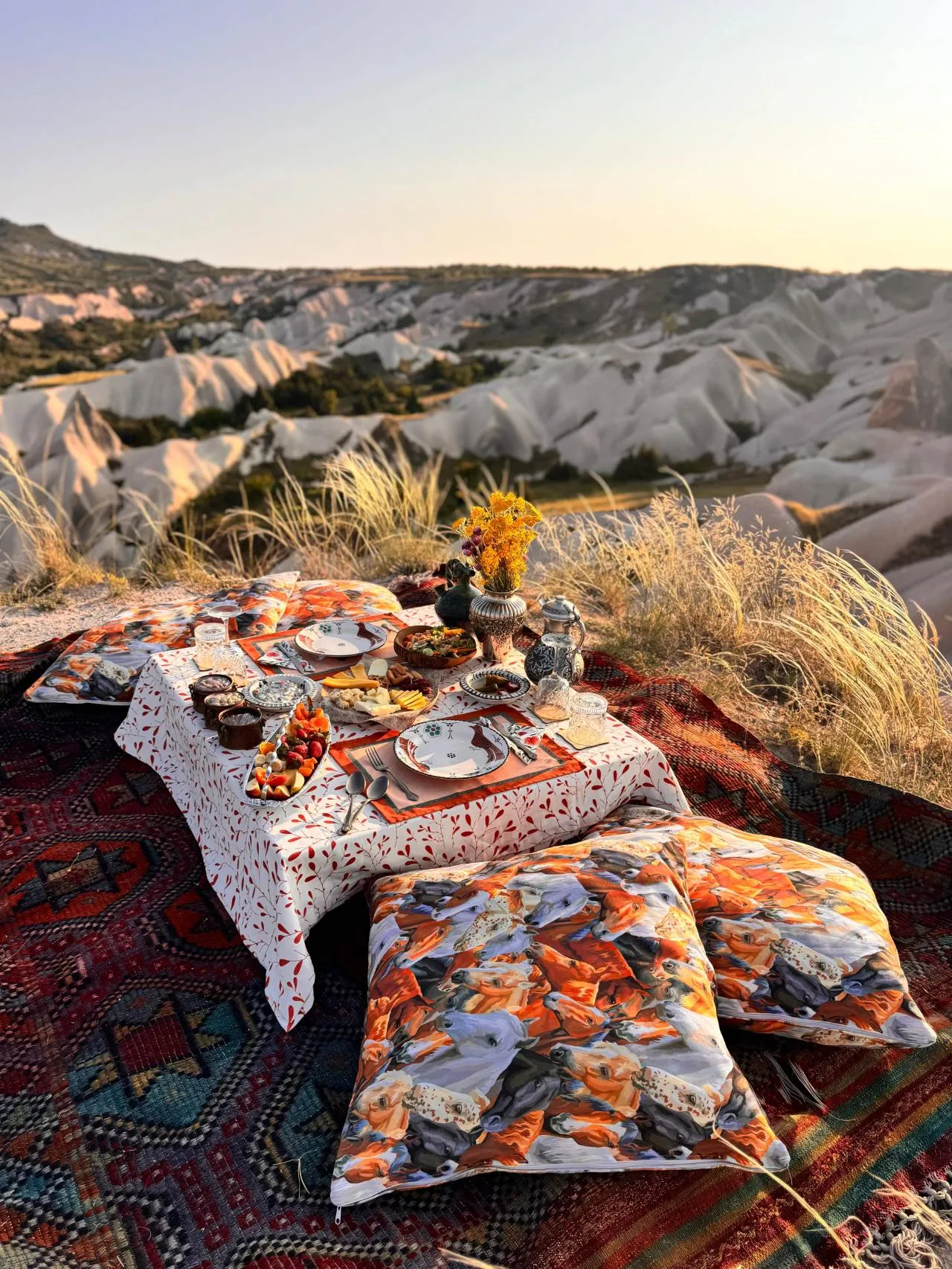Sunset Picnic – A Golden Hour Experience in Cappadocia