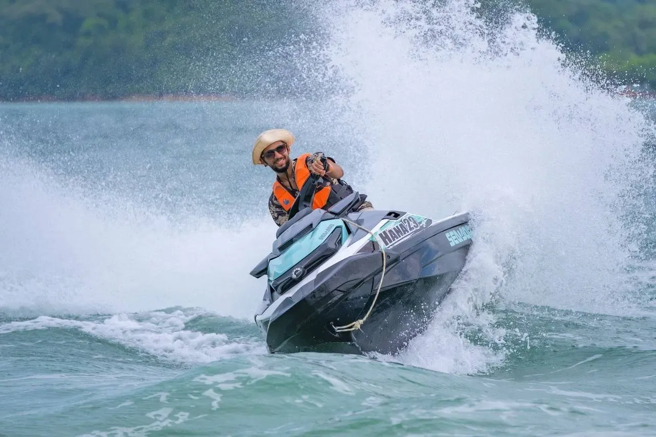 Tropical Jet Ski Route: Island Adventure in the Andaman Sea